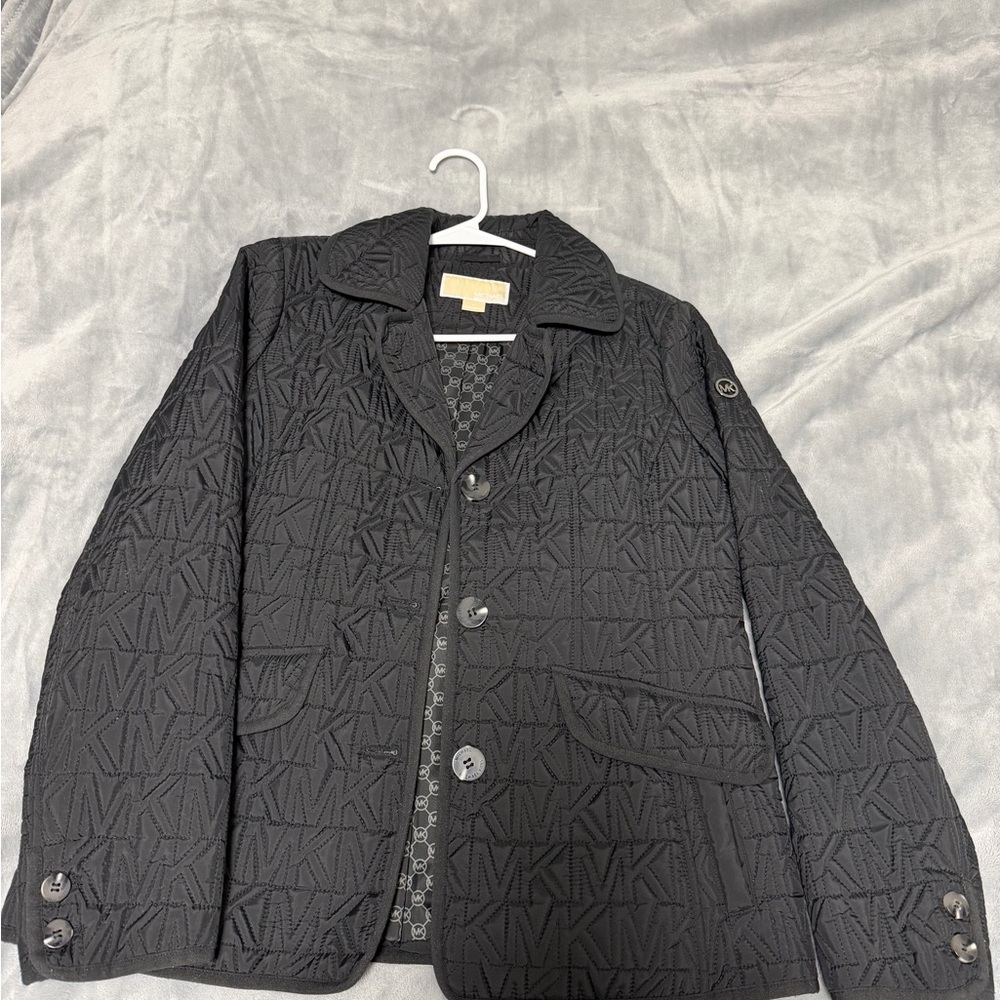 Michael Kors Black Quilted Jacket